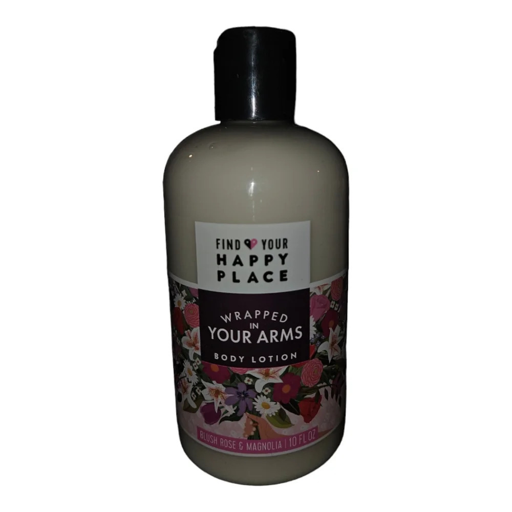 Find Your Happy Place Wrapped In Your Arms (Blush Rose & Magnolia) Body Lotion